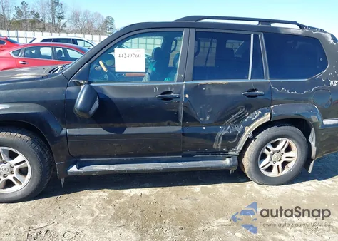 2003 Lexus Gx 470 from USA, damaged, VIN JTJBT20X030017682